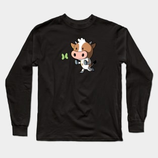 Running Cow! Long Sleeve T-Shirt